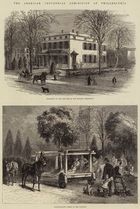 The American Centennial Exhibition at Philadelphia by American School